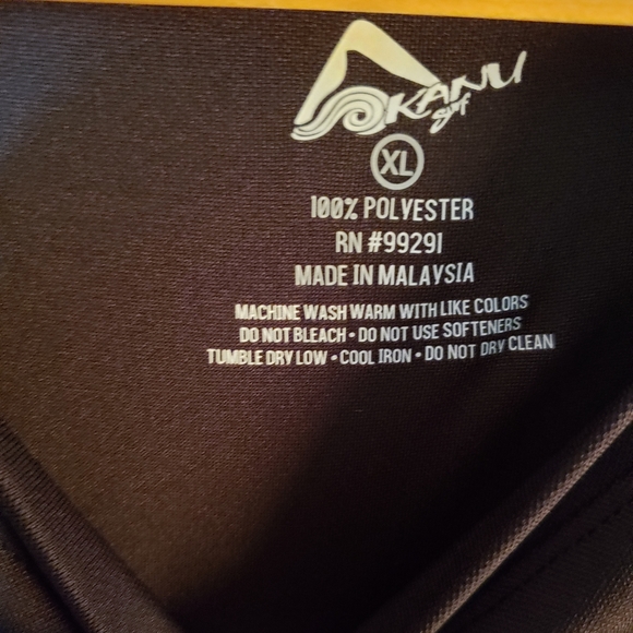 KANU Surf men's CB rash guard UPF 50 swim tee - Picture 2 of 2